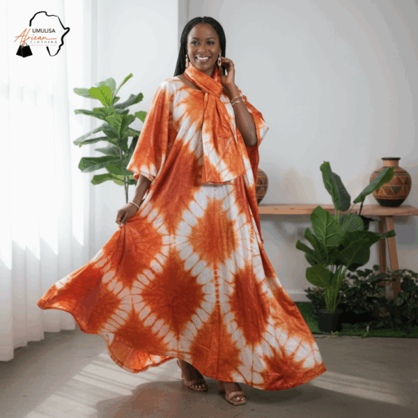 Nali Radiance Bazin Rich Gown
