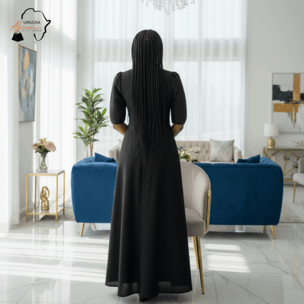 Noir Grace Evening Dress