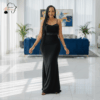 195 Luxe Noir Elegance Gown