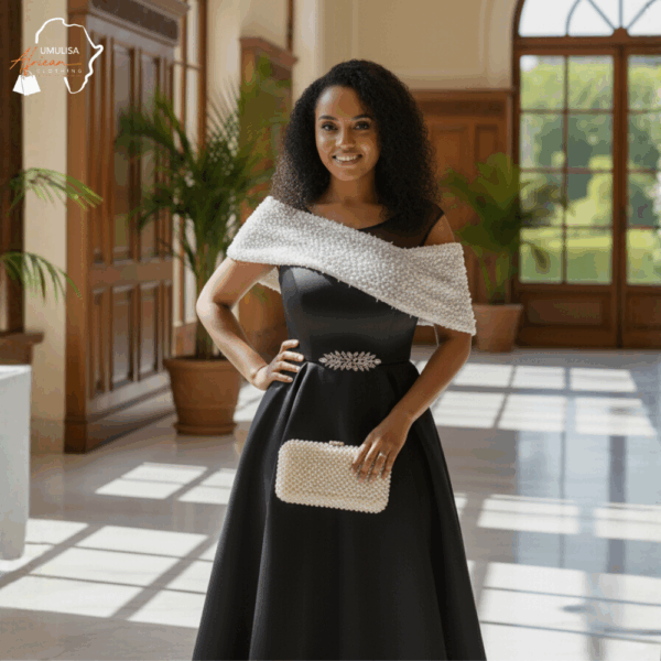 Ebony Empress Black Gown