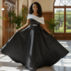 Ebony Empress Black Gown
