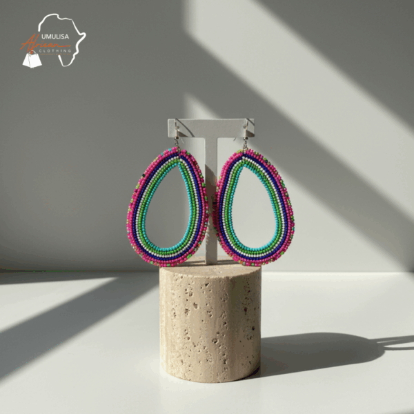 21 Majestic Bloom Beaded Earrings