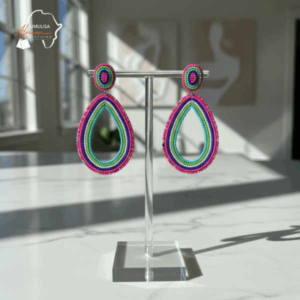 23 Majestic Bloom Beaded Earrings