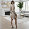 11 Mocha Glow Dress