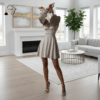 12 Mocha Glow Dress