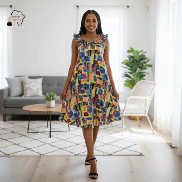 Nyampinga Radiance Patchwork Dress