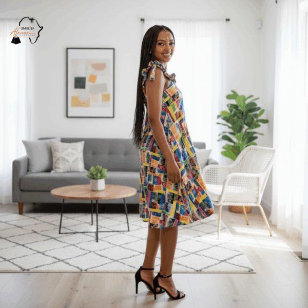 Nyampinga Radiance Patchwork Dress