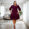 Imara Plum Grace Dress