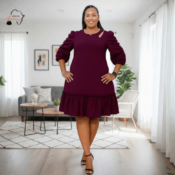 Imara Plum Grace Dress
