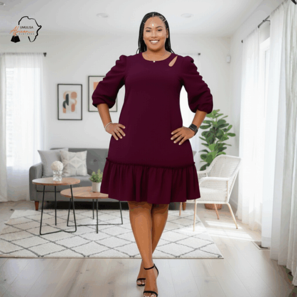 Imara Plum Grace Dress