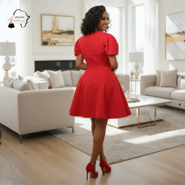 Crimson Grace Flare Dress