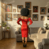 Rubi Scarlet Heritage Dress