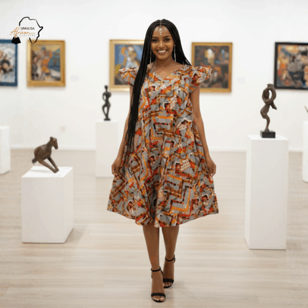 Amasaro Breeze Ankara Dress