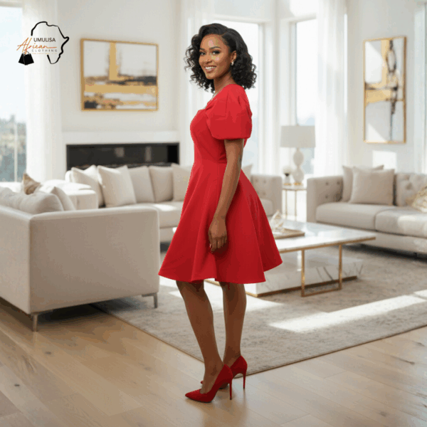 Crimson Grace Flare Dress
