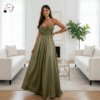 36 Olive Poise Gown
