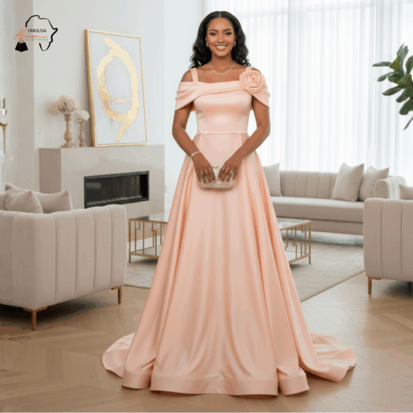Peach Blossom Gown