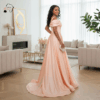 Peach Blossom Gown