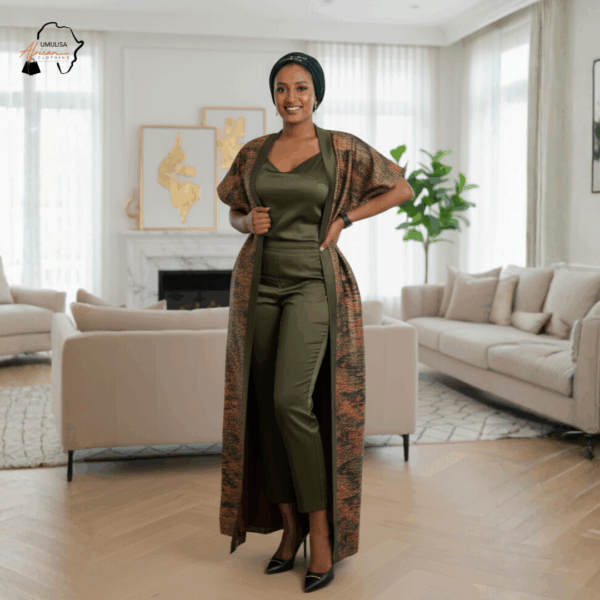 Olive Majesty Three-Piece Set