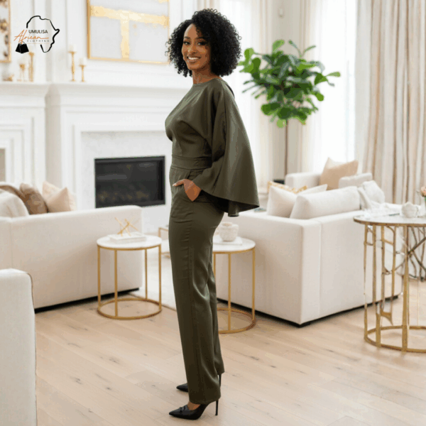 Olive Majesty Jumpsuit