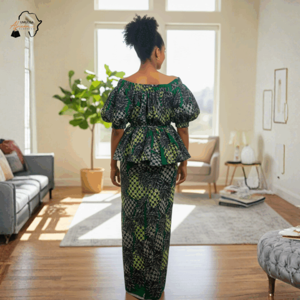 Emerald Harmony Ankara Set