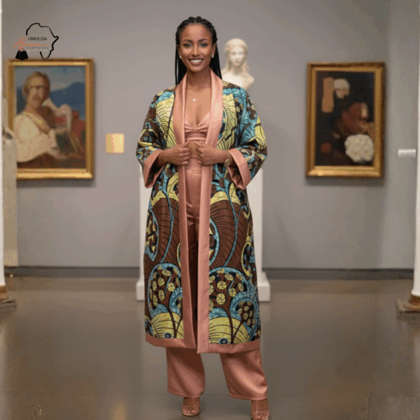 Majestic Lulama Ankara Kimono Set