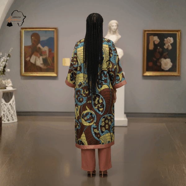 Majestic Lulama Ankara Kimono Set