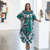 Imigongo Heritage Batik Kaftan