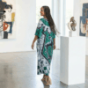 Imigongo Heritage Batik Kaftan
