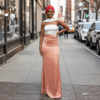 Imani White & Blush Grace Gown