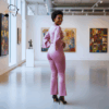 Amara Rose Mauve Bell-Sleeve Two-Piece Set
