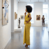 65 Ayana Golden Yellow African Maxi Dress