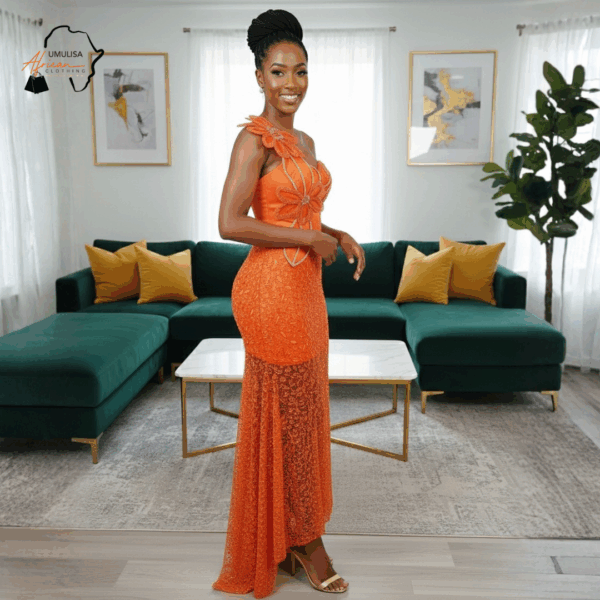 Sunset Ember Maxi Dress