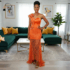Sunset Ember Maxi Dress