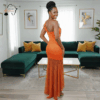 Sunset Ember Maxi Dress