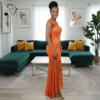Sunset Ember Maxi Dress