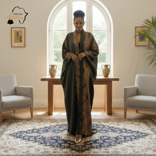 41 Emerald Fahari Kaftan