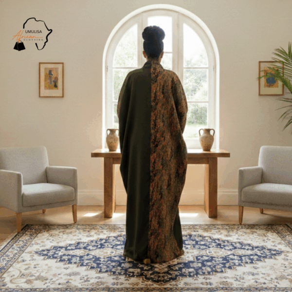 42 Emerald Fahari Kaftan