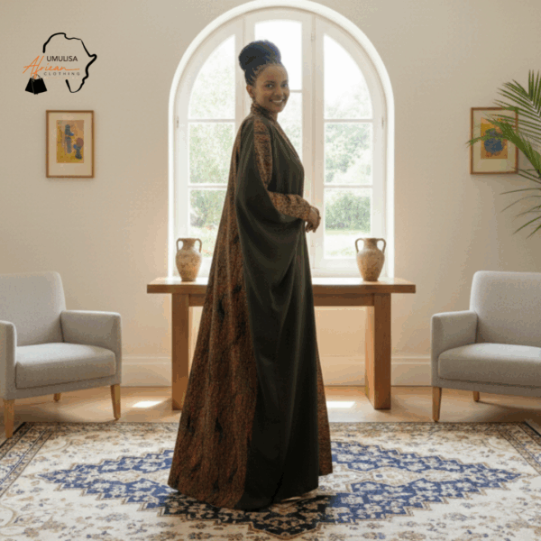 43 Emerald Fahari Kaftan
