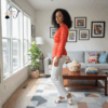 55 Zuri Ember Wrap Blouse