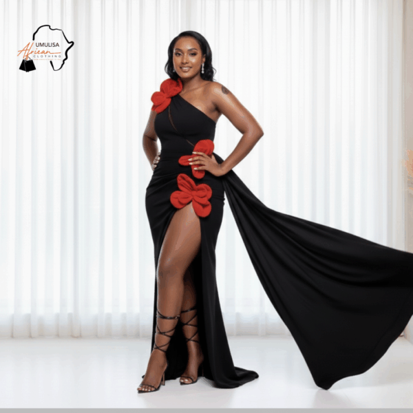 Imena Noir Royale Gown