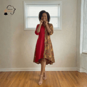 Zola Heritage Asymmetrical Shirt Dress