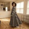 Zuri Noir Heritage Maxi Dress