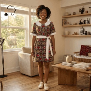 Abeni Heritage Print Dress