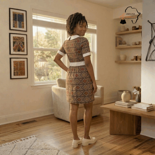 Abeni Heritage Print Dress