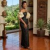 152 Amani Noir Royal Evening Gown