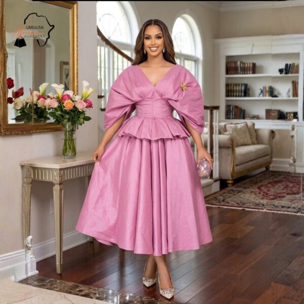 195 Amira Rose Luxe Midi Dress