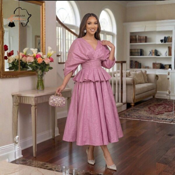 198 Amira Rose Luxe Midi Dress