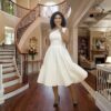 204 Amani Ivory Grace Midi Dress