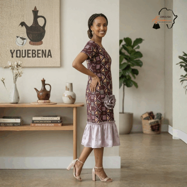 78 Kijani Heritage Midi Dress