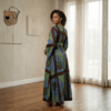 Zuri Emerald Heritage Maxi Dress